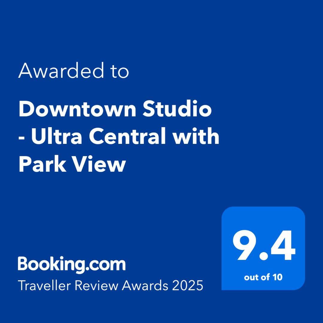Downtown Studio - Ultra Central With Park View 부쿠레슈티 외부 사진